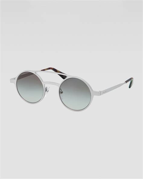 Round sunglasses in grey 